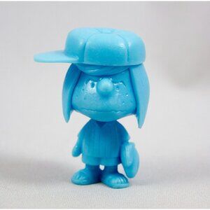 Super7 Keshi Peanuts Mini Figure Peppermint Patty w/Baseball Mitt Blue 2019